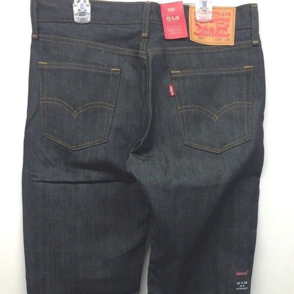 Levi's Men's 514 Straight Fit Jeans Sz 30x32 - Picture 3 of 4